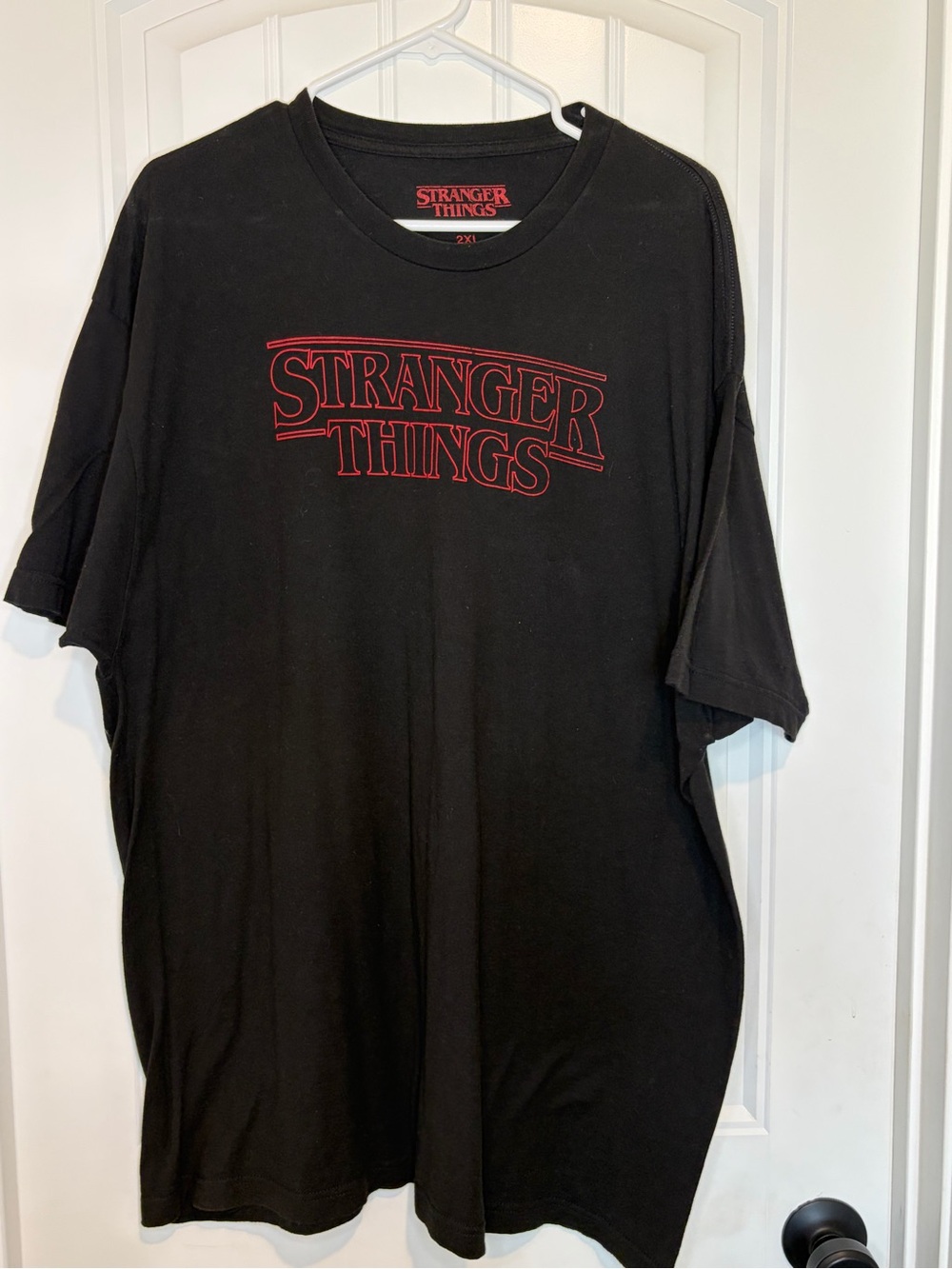 Stranger Things Men’s Black Short Sleeve Graphic Tee
